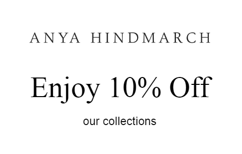 Codice promozionale Anya Hindmarch