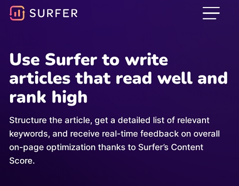 Codice promozionale SurferSEO.com