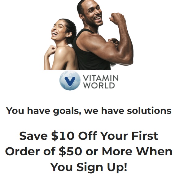  Codice promozionale vitaminworld.com