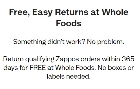 Codice promozionale Zappos.com
